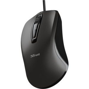 RATON OPTICO USB 3 BOTONES 1200DPI TRUST CARVE NEGRO