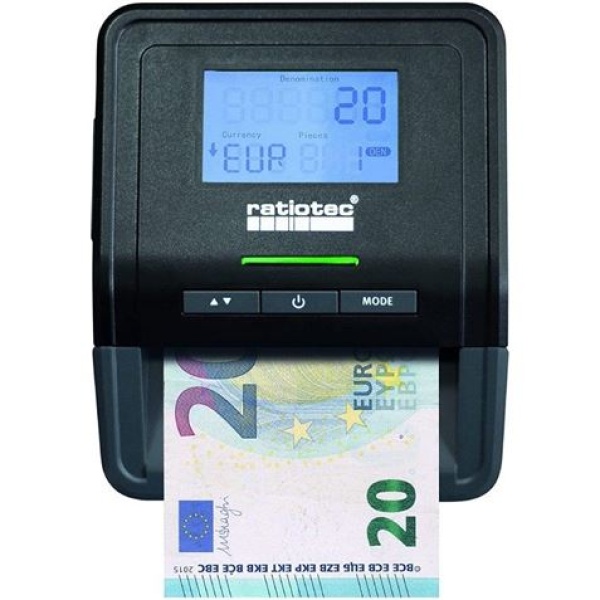 DETECTOR BILLETES FALSOS SMART PROTECT PLUS RATIOTEC