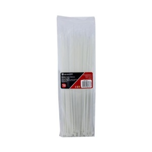 PACK 100 BRIDAS NYLON 250X3.6MM COLOR BLANCO