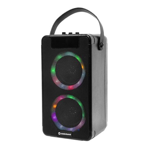 ALTAVOZ BLUETOOTH PARTY BOOM A360 2X4 100W | 1 X MICROFONO COOLSOUND - Imagen 2
