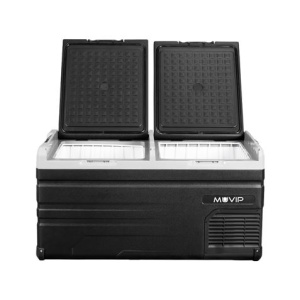 NEVERA PORTATIL CON COMPRESOR LG 107 LITROS DOBLE ZONA MUVIP