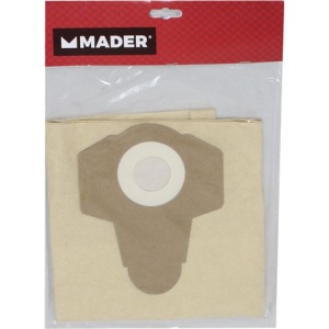 BOLSA PAPEL PARA ASPIRADORA 12 LITROS MADER