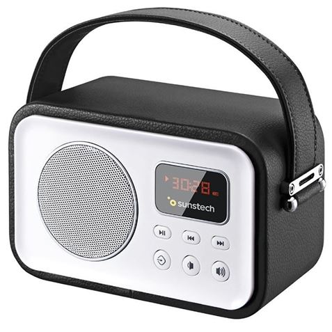 RADIO RETRO | FM | BLUETOOTH | RPBT450O NEGRO SUNSTECH
