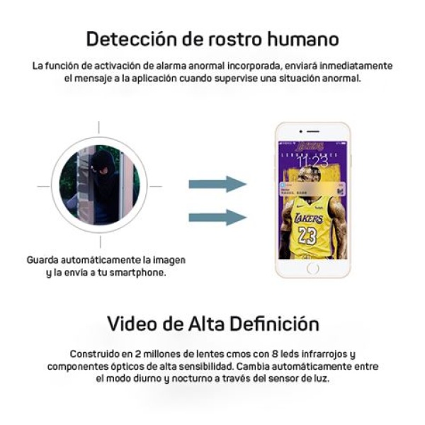 CAMARA IP SOLAR TIPO BULLET 3.6MM 2MP | WIFI | SD | CAMVIEW - Imagen 4