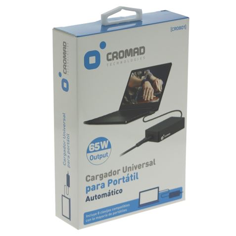 CARGADOR UNIVERSAL AUTOMÁTICO 65W CROMAD - Imagen 4