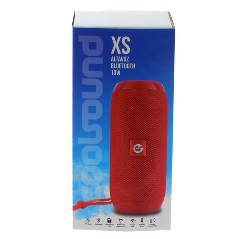 ALTAVOZ BLUETOOTH XS 10W AZUL COOLSOUND - Imagen 4
