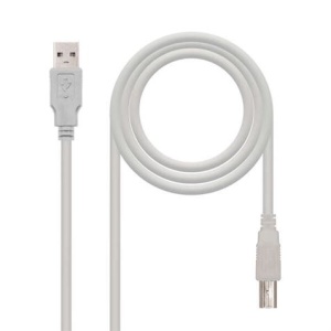 CABLE IMPRESORA USB-A 2.0 MACHO MACHO 1.8 METROS NANOCABLE