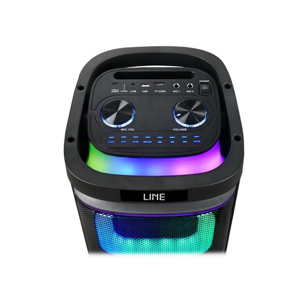 REACONDICIONADO ALTAVOZ KARAOKE BLUETOOTH 40W CON RGB F58 XO - Imagen 3