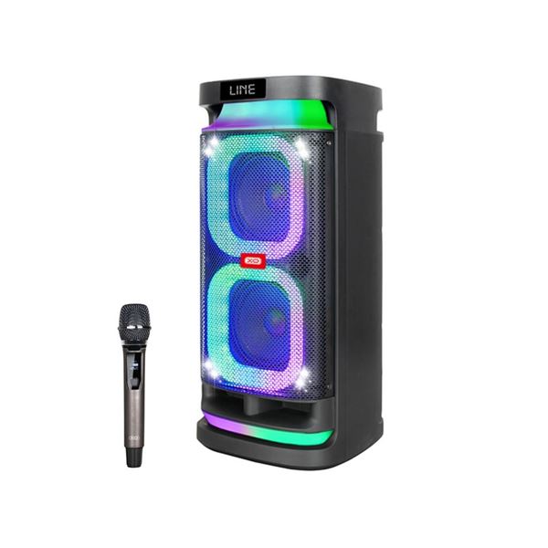 REACONDICIONADO ALTAVOZ KARAOKE BLUETOOTH 40W CON RGB F58 XO