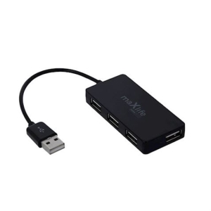HUB USB 2.0 4 PUERTOS 1.5M MAXLIFE