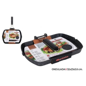 PLANCHA ASAR 32X23 GRILL MANGO PLEGABLE QUTTIN