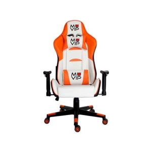 SILLA GAMING PRO400 BLANCO/NARANJA MUVIP