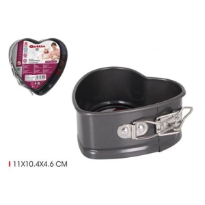 MOLDE HORNO HEART CON CIERRE QUTTIN