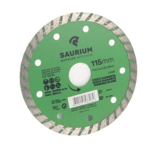 DISCO DIAMANTE SEGMENTADO 115MM TURBO SAURIUM
