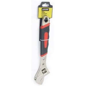 LLAVE INGLESA AJUSTABLE 12 MANGO GOMA MADER"