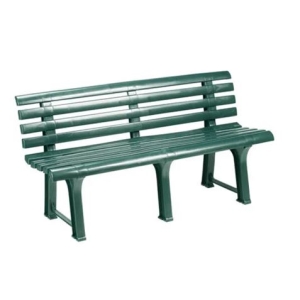 BANCO DE JARDIN ORCHIDEA 145X49X74CM VERDE