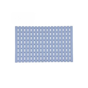 ALFOMBRA DE BAÑO FRANJAS AZUL HBS