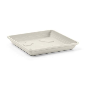 PLATO PARA MACETA CUADRADA DE 45CM BLANCO BLIM