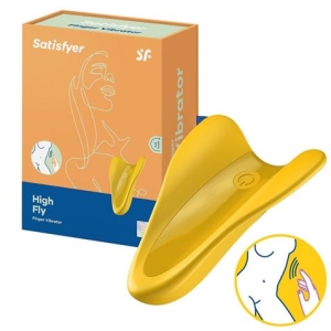 SATISFYER VIBRADOR HIGH FLY AMARILLO