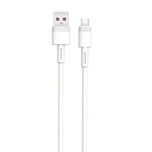 CABLE NBQ166 CARGA RAPIDA USB - MICRO USB | 5A | 1 METRO | BLANCO XO