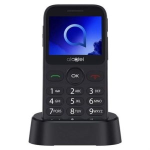 TELEFONO MOVIL ALCATEL 20.19G SILVER |TECLAS GRANDES| BT | CAMARA | SOS |