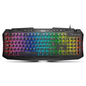 TECLADO GAMING KROM KYRA RGB USB