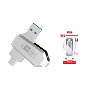 PENDRIVE U50 OTG TIPO C USB 3.0 64GB XO