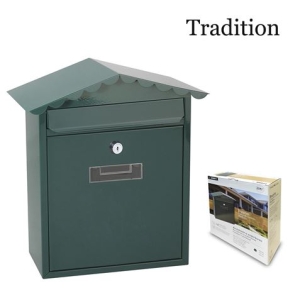 BUZON DE ACERO MODELO TRADITION VERDE