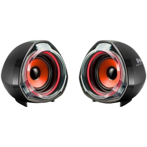 ALTAVOCES 2.0 BIG BASS 70 15W USB ROJOS WOXTER