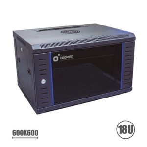 RACK 19 18U 600X600 SERIE BLUE MURAL/SUELO CROMAD"