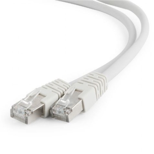 CABLE DE RED FTP CAT6 0.5M GRIS CLARO CROMAD