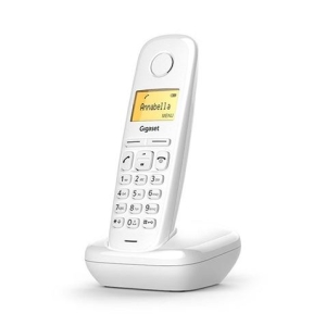 TELÉFONO DECT GIGASET A170 BLANCO | LCD 1.5 | FUNCION ALARMA"