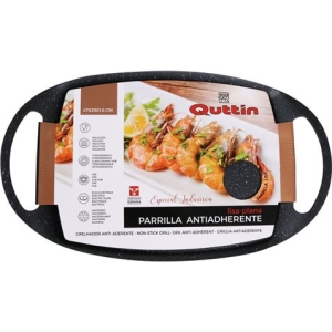 PARRILLA CON ASAS PLACA LISA 47X29CM QUTTIN