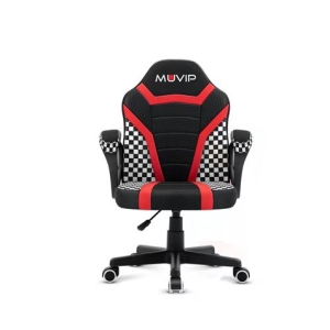 SILLA GAMING GM1500 NEGRO / ROJO RACING MUVIP