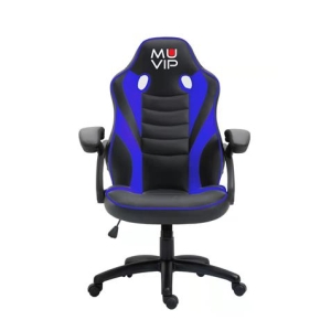 SILLA GAMING GM1100 NEGRO / AZUL MUVIP