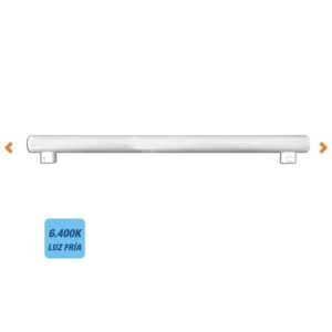 LINESTRA 50CM LED 2 CASQUILLOS S14S 9W 700LM EDM