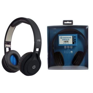 AURICULAR + MICROFONO Z110 NEGRO COOLSOUND