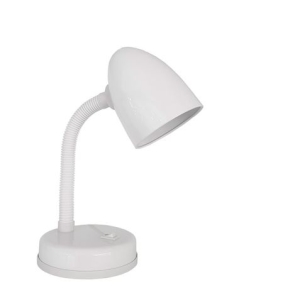 FLEXO DE SOBREMESA AMSTERDAM E27 MAX 60W BLANCO