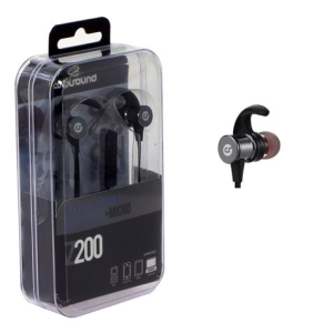 AURICULAR + MICROFONO Z200 NEGRO COOLSOUND