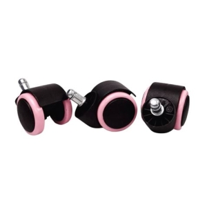 JUEGO DE 5 RUEDAS PARA SILLA MUVIP COLOR ROSA