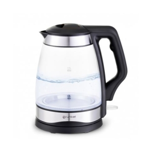 HERVIDOR DE AGUA 1.7 LITROS 2.000W. DEPOSITO CRISTAL GRUNKEL