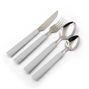 SET 16 CUBIERTOS MANGO PLASTICO QUTTIN