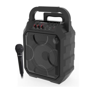 REACONDICIONADO ALTAVOZ KARAOKE BLUETOOTH PARTY BOOM 30W + MICROFONO COOLSO