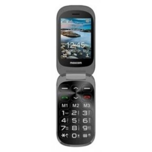 TELEFONO MOVIL SENIOR | 2.8 | 3G | 2MPX | MM826 NEGRO MAXCOM"