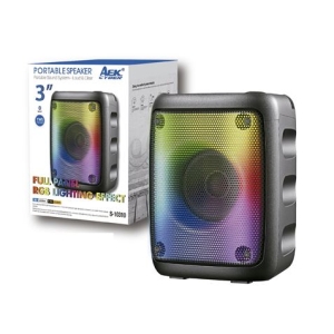 ALTAVOZ BLUETOOTH 3 RGB | TWS | SD | FM | AEK CYBER"
