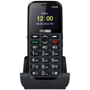 TELEFONO FIJO INALAMBRICO CON SIM MM38D MAXCOM NEGRO