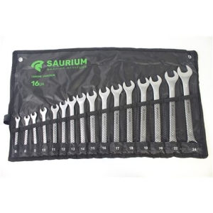 JUEGO LLAVES COMBINADAS 16 PCS SAURIUM