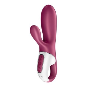 VIBRADOR HOT BUNNY CON EFECTO CALOR Y APP SATISFYER