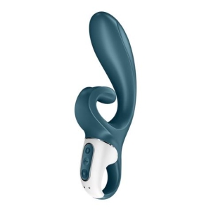 VIBRADOR HUG ME GRAYBLUE CON APP SATISFYER