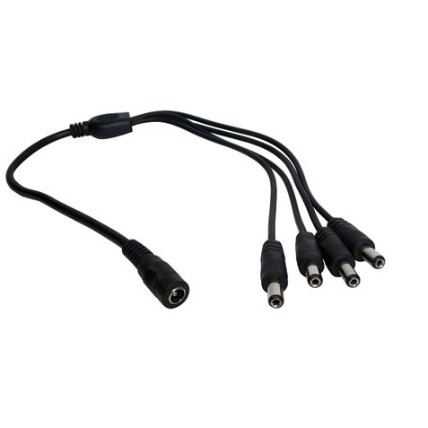 CABLE ALIMENTACION SPLITTER 4 CAMARAS CAMVIEW